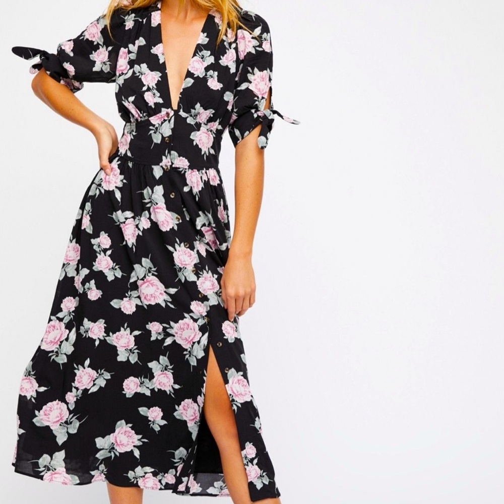 Free People Love Of My Life Midi Dress